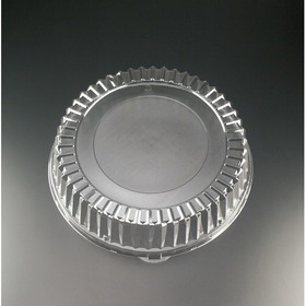 Party Tray 18 Inch Lid Round Clear, 25 Each, 1 per case