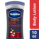 Vaseline Body Lotion Men's Extra Strength, 10 Fluid Ounces, 6 per case