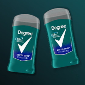 Degree Men Fresh Deodorant Tim Released Molecules Arctic Edge 24 Hour Deodorant, 3 Fluid Ounce, 6 Per Box, 2 Per Case