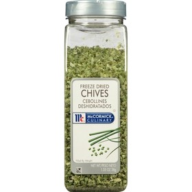 Mccormick Culinary Freeze Dried Chives 1.35 Ounce Container - 6 Per Case