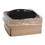 Wna-Checkmate Cater Tray Plastic Black 16 Inch, 25 Each, 1 per case, Price/Case