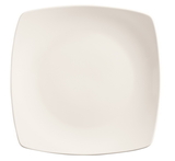 Porcelana Coupe 10.25 Inch Bright White Square Plate 12 Per Pack - 1 Per Case