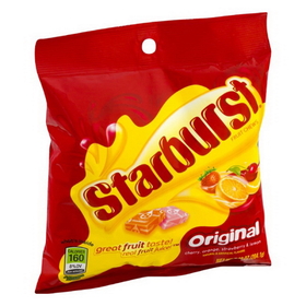 Starburst Original Peg Pack, 7.2 Ounces, 12 per case