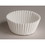 Hoffmaster 4.5 Inch Fluted Paper White Baking Bowl, 500 Each, 20 per case, Price/Case