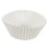 Hoffmaster 4.5 Inch 2 Ounce Fluted White Baking Bowl, 500 Each, 20 per case, Price/Case