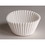 Hoffmaster 6 Inch Fluted Paper White Baking Bowl, 500 Each, 20 per case, Price/Case