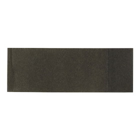 Hoffmaster 1.5 Inch X 4.25 Inch Flat Black Paper, Napkin Band, 2500 Each, 4 per case