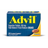 Advil Caplets 24'S 24 Count - 6 Per Pack - 12 Packs Per Case