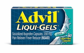 Advil Liquid Gel 80'S, 80 Count, 6 per box, 6 per case