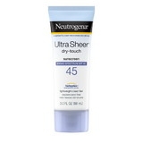Neutrogena Ultra Sheer Dry-Touch Sunscreen Spf 45, 3 Fluid Ounces, 4 per case
