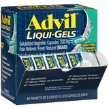 Advil Liquigels 50X2ct Dispenser, 50 Count, 24 per case