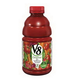 V8 Plastic Juice 32 Fluid Ounces - 8 Per Case