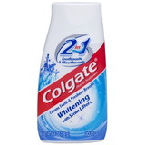 Colgate 2-In-1 Whitening And Tarter Control Liquid Toothpaste & Mouthwash 4.6 Ounce Bottle - 12 Per Case
