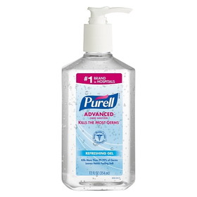 Gojo Purell Instant Hand Sanitizer 12 Ounce - 12 Per Case, 12 Each, 1 per case