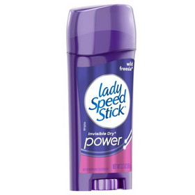 Lady Speed Stick Mennen Wild Freesia Invisible Dry Antiperspirant, 2.3 Ounces, 2 per case