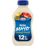 Kraft Mayonnaise Squeeze Bottle, 12 Fluid Ounces, 12 per case
