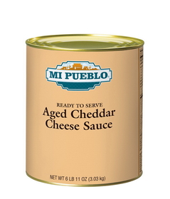 Mi Pueblo Aged Cheddar Cheese Sauce, 107 Ounces, 6 per case
