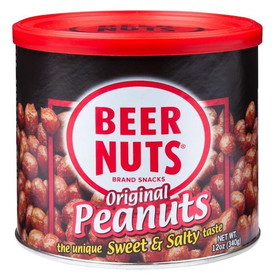 Beer Nuts Original Sweet &amp; Salty Peanuts, 12 Ounces, 12 per case