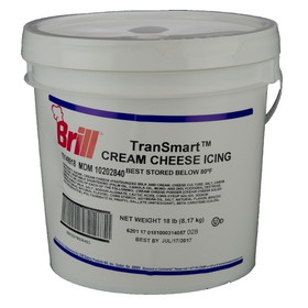 Brill Transmart Cream Cheese Icing, 18 Pounds, 1 per case