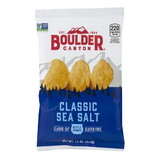 Boulder Canyon Sea Salt Kettle Cooked Chips, 1.5 Ounces, 55 per case