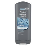 Dove Men+Care Clean Body And Face Wash 13.5 Ounce Bottle - 6 Per Case