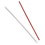 Dixie 12 Inch Giant Individually Wrapped Red Straw, 500 Count, 4 per case, Price/Case
