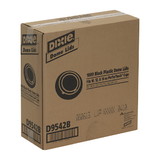 Dixie Black Dome Lid Fits Perfectouch 12 And 16 Ounce Paper Hot Cup 1000 Per Pack - 1 Per Case