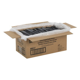 Dixie Heavy Weight Polystyrene Black Knife, 1000 Count, 1 per case