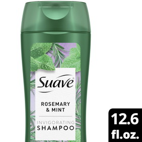 Suave Professionals Rosemary + Mint Invigorating Clean Shampoo, 12.6 Fluid Ounces, 6 per case