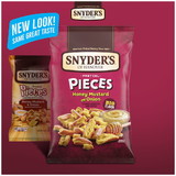 Snyder'S Of Hanover Honey Mustard & Onion Pretzel Pieces 8 Ounce Bag - 6 Per Case