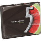 Five Prism Single Serve Gum, 15 Piece, 10 Per Pack, 12 Per Case