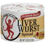 Underwood Meat Spreads Liverwurst, 4.25 Ounce