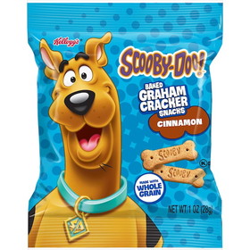 Kellogg's Scooby Doo Cinnamon Graham Cracker Sticks 1 Ounce Per Pack - 210 Per Case