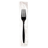 Dixie Gp Pro Individually Wrapped Heavy Weight Polypropylene Plastic Black Fork, 1000 Count, 1 per case