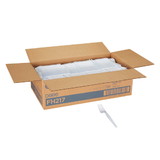 Dixie Heavy Weight Polystyrene White Fork, 1000 Count, 1 per case