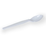 Dixie 6 Inch Heavyweight Polystyrene White Spoon, 1000 Count, 1 per case