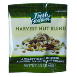 Fresh Gourmet Harvest Nut Blend Of Diced Almonds, Walnuts, & Pecans, 0.5 Ounces, 150 per case