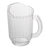 Cambro PE600CW135 Economy Polycarbonate Clear 60 Ounce Pitcher, 1 Each
