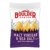 Boulder Canyon Malt Vinegar & Sea Salt, 2 Ounces, 8 per case