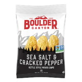 Boulder Canyon Sea Salt & Cracked Pepper, 2 Ounces, 8 per case