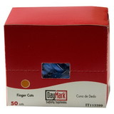 Daymark IT113399B Daymark First Aid Kit Blue Finger Cot 50 Per Pack - 1 Per Case