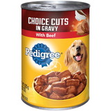 Pedigree Choice Cuts In Gravy Beef 22 Ounces Per Pack - 12 Per Case