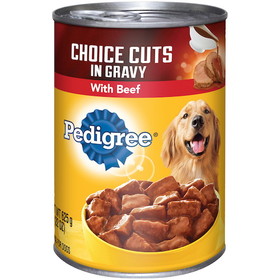 Pedigree Choice Cuts In Gravy Beef, 22 Ounces, 12 per case