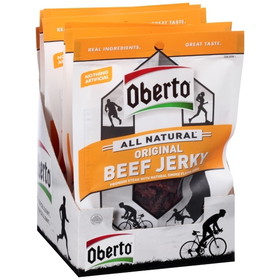 Oberto Original Natural Style Beef Jerky, 1.5 Ounces, 6 per case