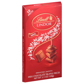 Lindor Chocolate Truffle Milk Chocolate, 3.5 Ounces, 12 per box, 12 per case