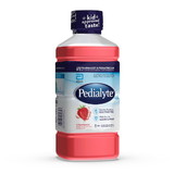 Pedialyte Strawberry 1 Liter Flavored Electrolyte Solution, 33.8 Fluid Ounce, 8 per case