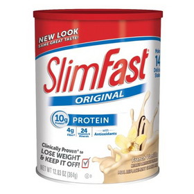 Slimfast French Vanilla Meal Replacement Drink Mix, 12.83 Ounces, 3 per case