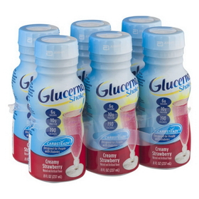 Glucerna Shake Strawberries And Cream 4X6Pk/8 Fl Oz Bottles