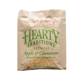 Malt O Meal Hearty Traditons Instand Apple &amp; Cinnamon Oatmeal, 1.23 Ounces, 200 per case