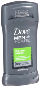 Dove Men+Care Extra Fresh Antiperspirant Deodorant, 2.7 Ounces, 6 per box, 2 per case